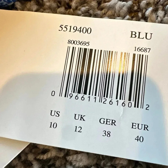 NWT Womens Blue One Piece Skirt Tummy Control Swimsuit Size 10 - Picture 5 of 7